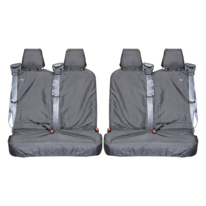 Picture of Town and Country Grey Crew Seat Cover | Ford Transit 2014-Onwards | TRC14GRY