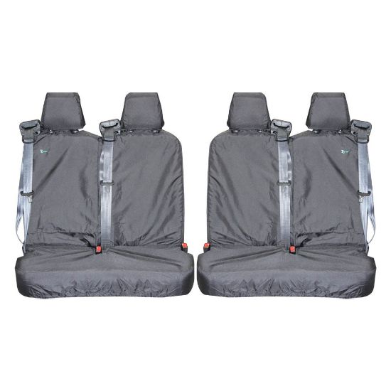 Picture of Town and Country Grey Crew Seat Cover | Ford Transit 2014-Onwards | TRC14GRY