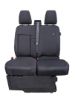Picture of Town and Country Black Double Seat Cover | Ford Transit 2014-Onwards | TRD14BLK