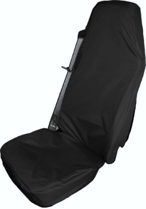 Picture of Town and Country Black Single Seat Cover | Universal | TRUSBLK