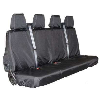 Picture of Town and Country Black Crew Seat Cover | Ford Transit 2014-Onwards | TTC14BLK