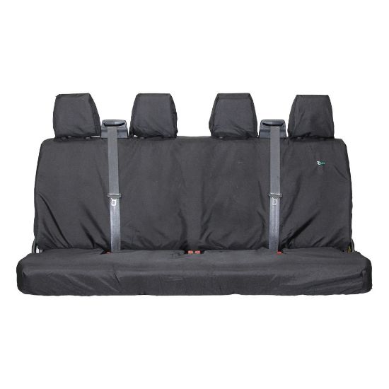 Picture of Town and Country Black Crew Seat Cover | Ford Transit 2014-Onwards | TTC14BLK