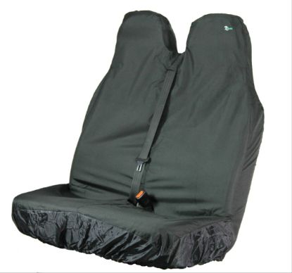 Picture of Town and Country Black Double Seat Cover | Universal | VBLK