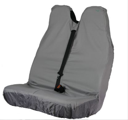 Picture of Town and Country Universal Large Grey Double Van Passesger Seat Cover | Universal | VSGRY