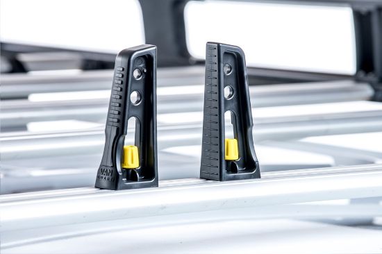 Picture of Van Guard ULTI Rack+ (Aluminium) - 6 Bar Roof Rack for Renault Trafic 2014-Onwards | L1 | H1 | Tailgate | VGUR-264