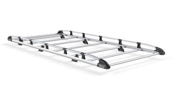 Picture of Rhino KammRack Roof Rack 2.4 m long x 1.4 m wide - while stocks last for Nissan Primastar 2002-2014 | L2 | H2 | Twin Rear Doors | AH506