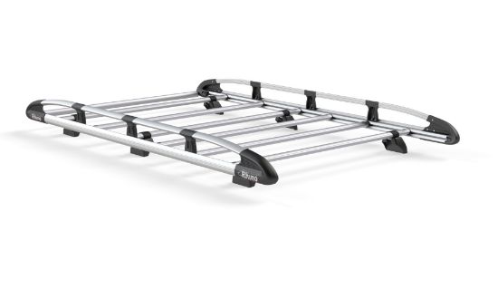 Picture of Rhino KammRack Roof Rack 2.0 m long x 1.25 m wide for Peugeot Partner 2008-2018 | L2 | H1 | Tailgate | AH593