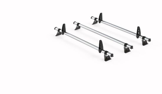 Picture of Rhino 3 DeltaBar Roof Bars for IVECO Daily 2014-Onwards | L1, L2, L3, L4, L5 | H1, H2 | Twin Rear Doors | I3D-B63