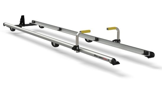 Picture of Rhino 3.0 m LadderStow for Maxus Deliver 9 2020-Onwards | L1, L2, L3 | H1, H2, H3 | Twin Rear Doors | RAS37