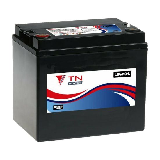 TN Power Lithium 12V 33Ah Leisure Battery LiFePO4 - TN33 | Lithium