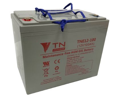 Picture of TN Power AGM 12V 100Ah Deep Cycle Battery | AGM | TNE12-100