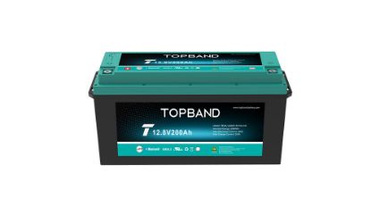 Picture of Topband T Series 12.8V 200Ah Lithium Battery | Lithium | TB-BL12200F-SCM110A_HE_Re