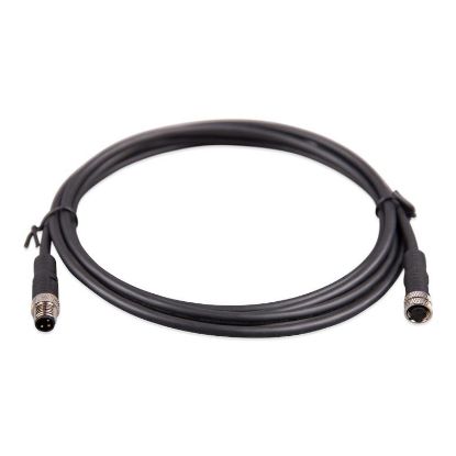 Picture of Victron Energy M8 circular connector Male/Female 3 pole cable 1m (bag of 2) | ASS030560100