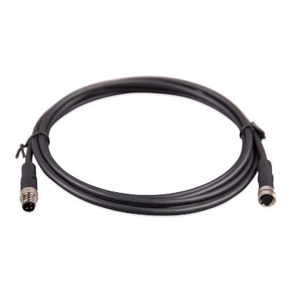 Picture of Victron Energy M8 circular connector Male/Female 3 pole cable 2m (bag of 2) | ASS030560200