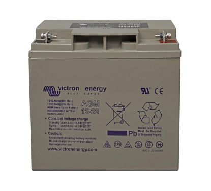 Picture of Victron Energy AGM Deep Cycle Battery 12V 22Ah | AGM | BAT212200084