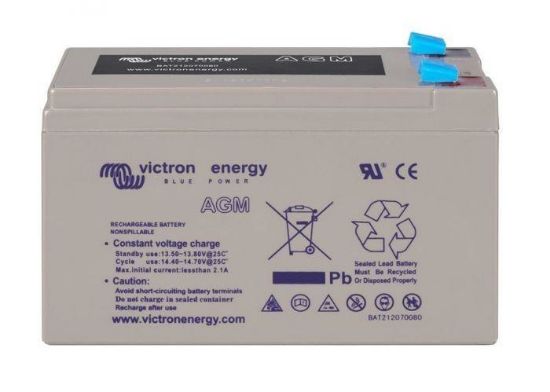 Victron Energy AGM Super Cycle Battery 12V 15Ah (Faston-tab 6.3x0.8mm) | AGM