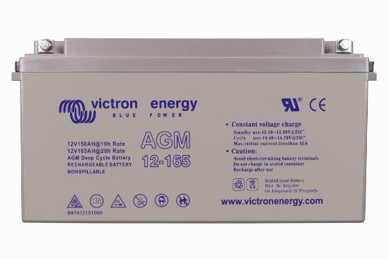 Picture of Victron Energy AGM Dual Purpose Battery 12V 165Ah | AGM | BAT412151084
