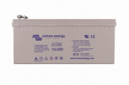 Picture of Victron Energy AGM Dual Purpose Battery 12V 220Ah | AGM | BAT412201084