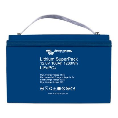 Picture of Victron Energy Lithium SuperPack 12,8V 100Ah (M8) High Current | Lithium | BAT512110710
