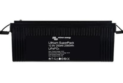 Picture of Victron Energy Lithium SuperPack 12.8V 200Ah (M8) | Lithium | BAT512120705