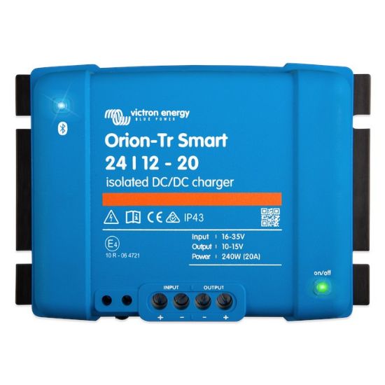 Picture of Victron Energy Orion-Tr Smart 24/12V 20A (240W) Isolated DC-DC Charger | ORI241224120