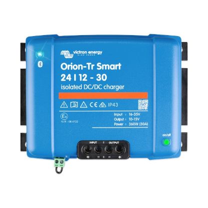Picture of Victron Energy Orion-Tr Smart 24/12V 30A (360W) Isolated DC-DC Charger | ORI241236120