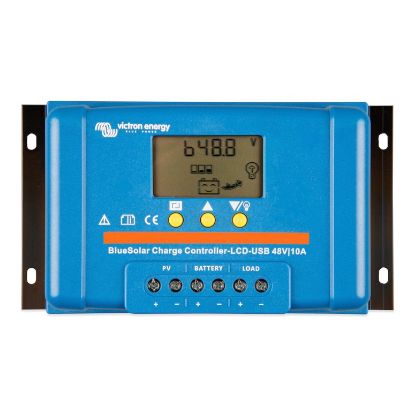 Picture of Victron Energy BlueSolar PWM LCD&USB 48V 10A | SCC040010050