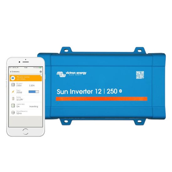 Picture of Victron Energy Sun Inverter 12V 250VA 15A IEC – SIN121251100 | SIN121251100