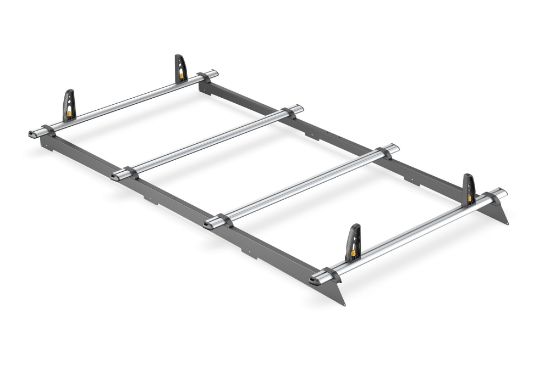 Picture of Van Guard 4 ULTI Roof System Bars + 4 load stops for Citroen Dispatch 2016-Onwards | L2 | H1 | VG337-4-L2H1