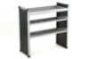 Picture of Van Guard Trade Van Racking Single Unit - 1 Straight Shelf, 2 Angled Shelves - H1009mm x W1000mm | TVR-204