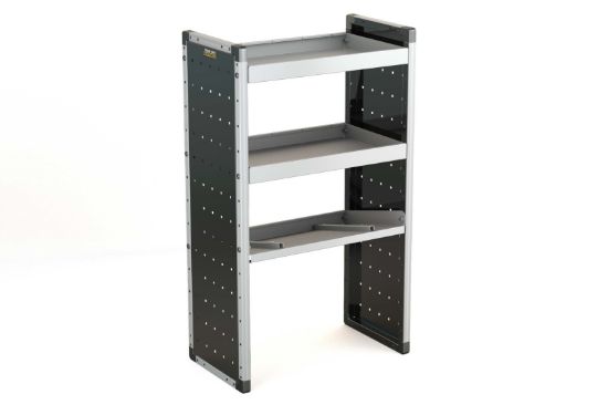 Picture of Van Guard Trade Van Racking Single Unit - 2 Straight Shelves, 1 Angled Shelf - H1279mm x W750mm | TVR-403