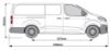 Picture of Van Guard 3 ULTIBar+ Aluminium Van Roof Bars + 4 load stops for Fiat Scudo 2022-Onwards | L1 | H1 | VG333-3