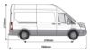 Picture of Rhino KammBar Roller for Maxus Deliver 9 2020-Onwards | L3 | H3 | Twin Rear Doors | KR35