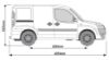 Picture of Van Guard 3 ULTIBar+ Aluminium Van Roof Bars + 4 load stops for Fiat Doblo 2000-2010 | L1 | H1 | VG173