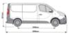 Picture of Van Guard Passenger Side Van Racking for Vauxhall Vivaro 2014-2019 | L1 | H1 | TVR-203