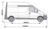 Picture of Van Guard Passenger Side Van Racking for Vauxhall Vivaro 2001-2014 | L2 | H2 | TVR-603