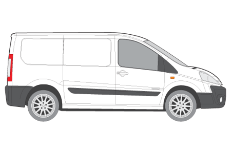 Picture for category Fiat Scudo 2007-2016 Van Rear Steps