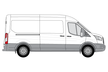 Picture for category Ford Transit 2014-Onwards Van Rear Steps