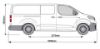 Picture of Van Guard Trade Van Racking - Silver Package - Full Kit for Citroen Dispatch 2016-Onwards | L3 | H1 | TVR-S-019