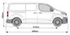 Picture of Van Guard Trade Van Racking - Bronze Package - Passenger Side for Peugeot Expert 2016-Onwards | L2 | H1 | TVR-B-018-NS