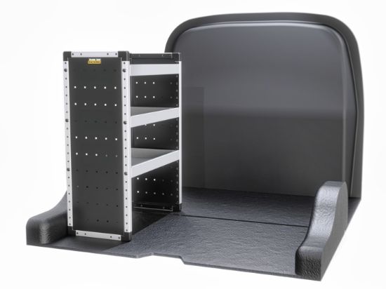 Picture of Van Guard Bronze Trade Van Racking Package - Nearside for Vauxhall Combo 2018-Onwards | L1 | H1 | TVR-B-001-NS