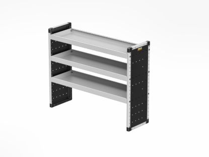 Picture of Van Guard Bronze Trade Van Racking Package - Offside for Peugeot Partner 2018-Onwards | L2 | H1 | TVR-B-002-OS