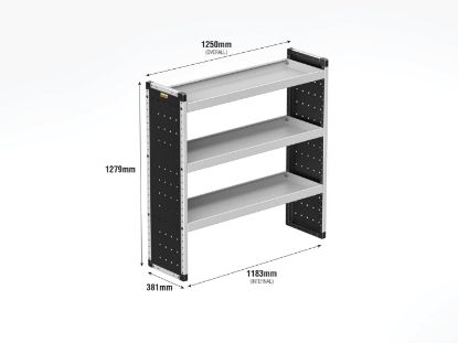 Picture of Van Guard Bronze Trade Van Racking Package - Complete Kit for Ford Transit Custom 2013-2023 | L2 | H2 | TVR-B-004