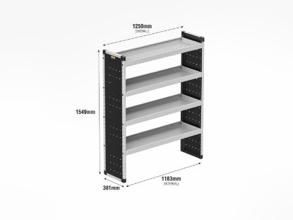 Picture of Van Guard Bronze Trade Van Racking Package - Complete Kit for Volkswagen Crafter 2017-Onwards | L3 | H3 | TVR-B-006