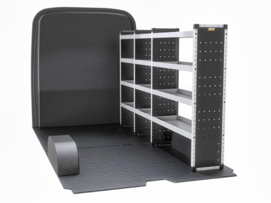 Picture of Van Guard Bronze Trade Van Racking Package - Offside for Mercedes Sprinter 2018-Onwards | L2 | H2 | TVR-B-014-OS