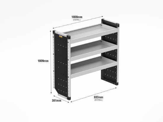 Picture of Van Guard Bronze Trade Van Racking Package - Complete Kit for Citroen Dispatch 2016-Onwards | L2 | H1 | TVR-B-018