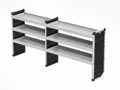 Picture of Van Guard Bronze Trade Van Racking Package - Offside for Vauxhall Vivaro 2019-Onwards | L2 | H1 | TVR-B-019-OS