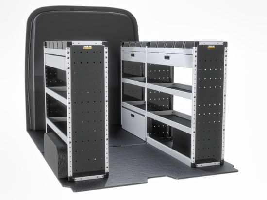 Van Guard Gold Trade Van Racking Package - Complete Kit for Ford Transit Custom 2013-2023 | L2 | H2