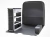 Picture of Van Guard Gold Trade Van Racking Package - Nearside for Ford Transit Custom 2013-2023 | L1 | H2 | TVR-G-010-NS