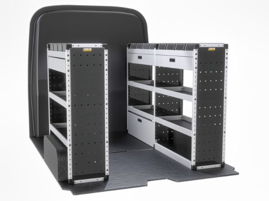 Van Guard Gold Trade Van Racking Package - Complete Kit for Ford ...